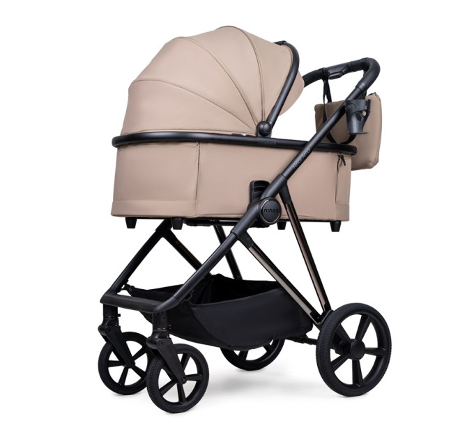 Універсальна коляска 3в1 Ninos Amor Soft Beige з автокріслом 0+