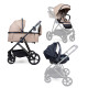 Універсальна коляска 3в1 Ninos Amor Soft Beige з автокріслом 0+