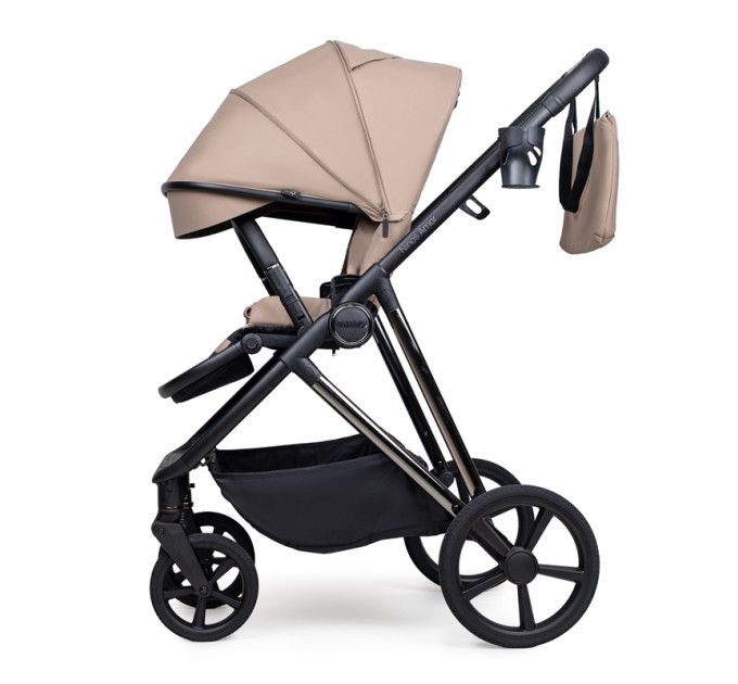 Універсальна коляска 3в1 Ninos Amor Soft Beige з автокріслом 0+