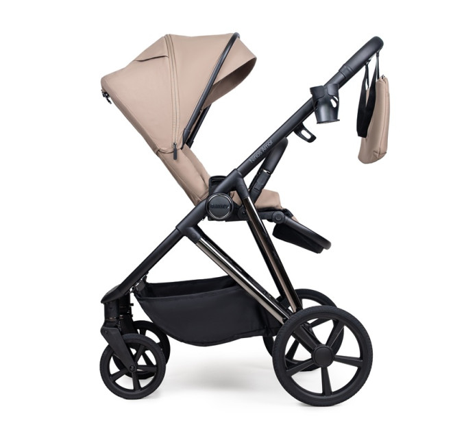 Універсальна коляска 3в1 Ninos Amor Soft Beige з автокріслом 0+