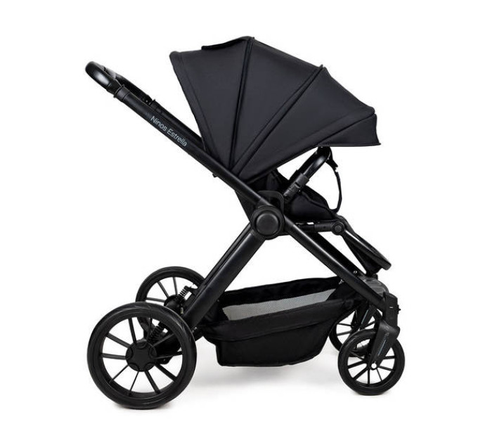  Дитяча коляска 2в1 Ninos Estrella Black Black