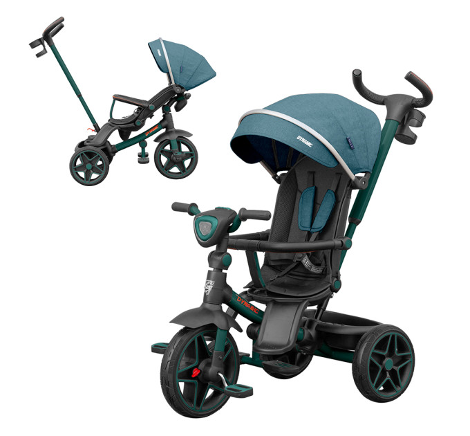 Велосипед триколісний TILLY DYNAMIC T-3810 GREEN /1/