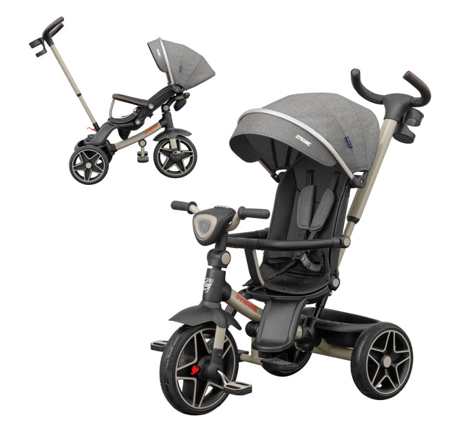 Велосипед триколісний TILLY DYNAMIC T-3810 GREY /1/