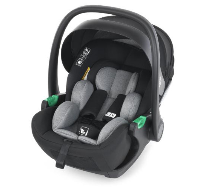 Автокрісло дитяче ME 1110 i-FIX Royal Dark Gray
