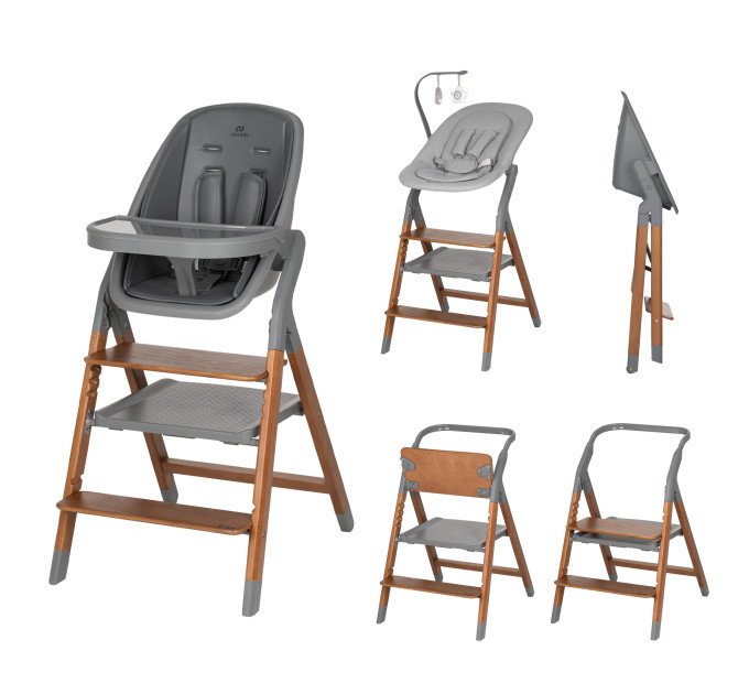 Стілець для годування CARRELLO Ergo CRL-16701 Night Grey /1/
