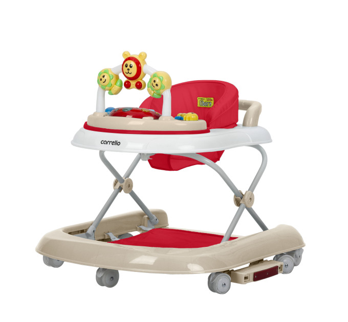 Ходунки CARRELLO Libero CRL-9602/3 Red 3 в 1 (ходунки, гойдалка, каталка) /1/ MOQ