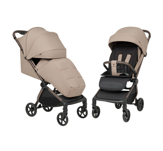 Прогулянкова коляска CARRELLO Atom M 2026 CRL-5527 Snow Beige /1/