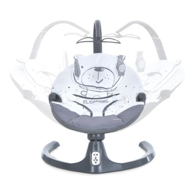 Заколисуючий центр ME 1116 CUTE Dark Gray