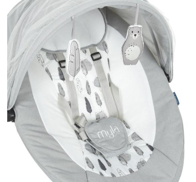 Заколисуючий центр ME 1074 MYLA Soft Gray