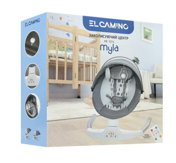 Заколисуючий центр ME 1074 MYLA Soft Mint