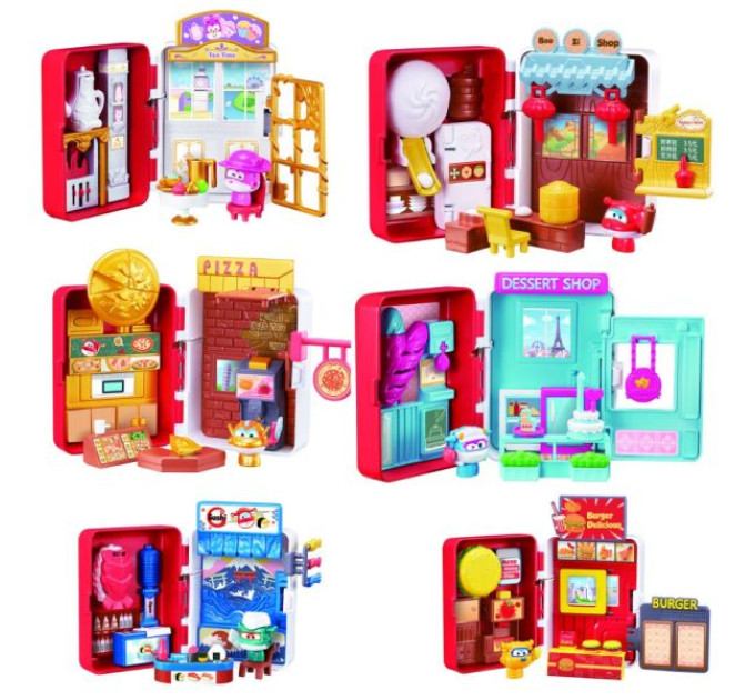 Ігровий набір Super Wings Mini Playset Світові подорожі