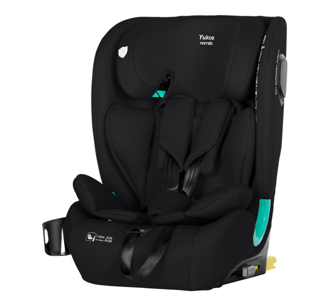 Автокрісло CARRELLO Yukon CRL-15808 Midnight Black i-Size 76-150см ISOFIX з нахилом+підсклянник /1/