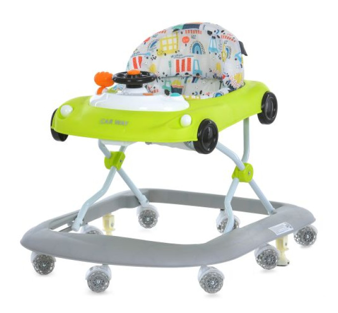 Ходунки ME 1216 CAR WAY Green-Gray