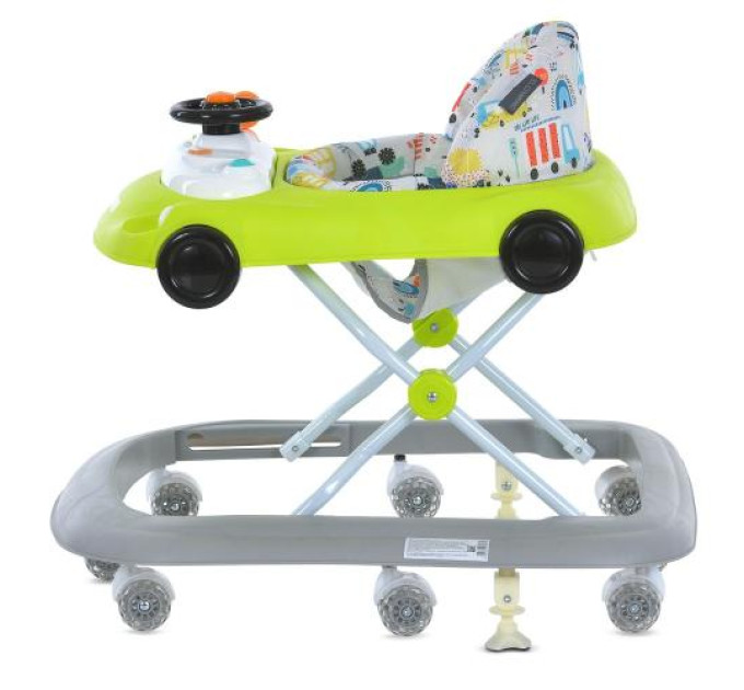 Ходунки ME 1216 CAR WAY Green-Gray
