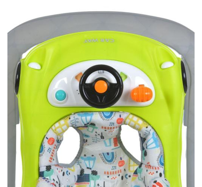 Ходунки ME 1216 CAR WAY Green-Gray