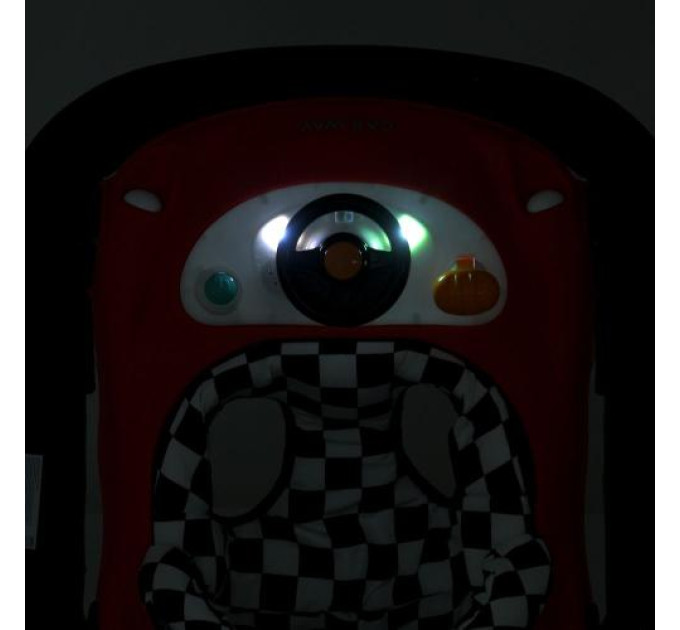 Ходунки ME 1216 CAR WAY Red-Black