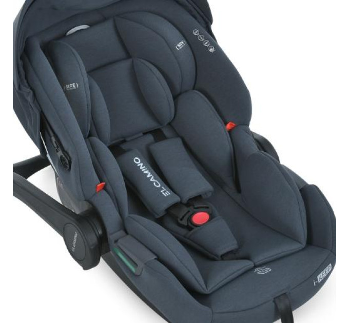 Автокрісло дитяче ME 1186 i-KEEP Melange Rock Gray