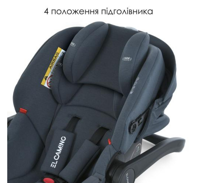 Автокрісло дитяче ME 1186 i-KEEP Melange Rock Gray