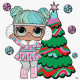 KHO для дітей "L.O.L. Surprise! Jolly Vibes. Bon Bon" 25x25см