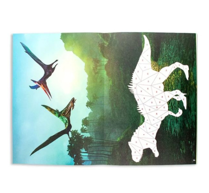 Dinosaur Expedition Стікербук за номерами