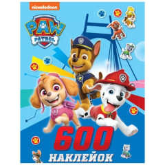 600 наклейок TM "PAW Patrol"