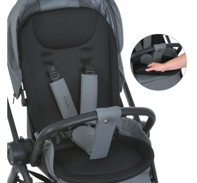 Коляска дитяча ME 1191 CHLOE Frost Gray