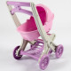 Візок для ляльок з люлькою, DOLONI-TOYS 0121/04