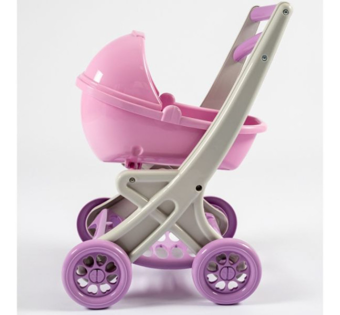 Візок для ляльок з люлькою, DOLONI-TOYS 0121/04