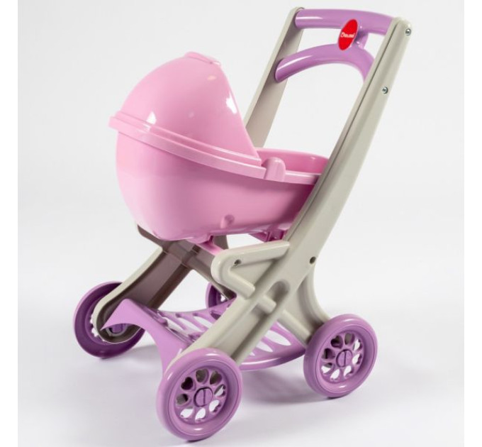 Візок для ляльок з люлькою, DOLONI-TOYS 0121/04
