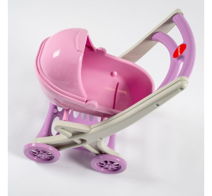 Візок для ляльок з люлькою, DOLONI-TOYS 0121/04