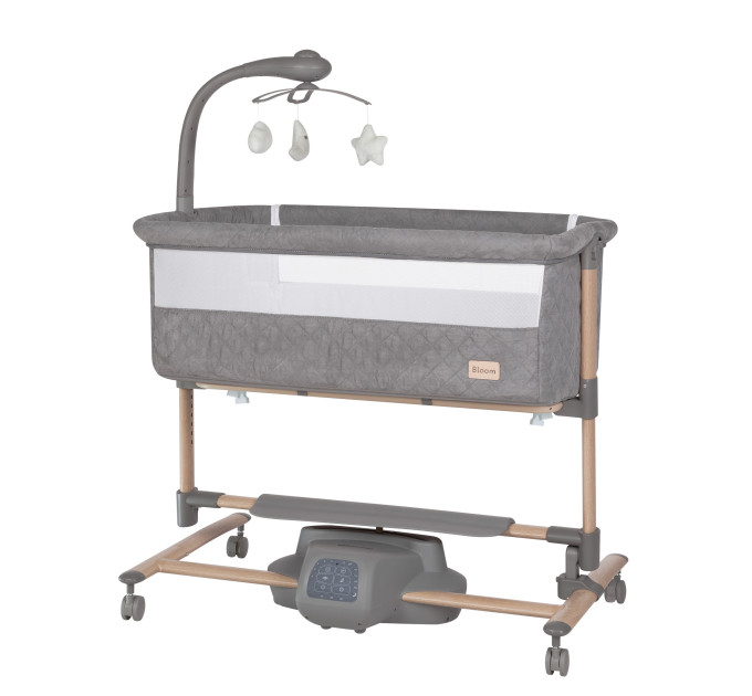 Дитяче ліжечко-гойдалка CARRELLO Bloom CRL-10304 Eos Grey /1/