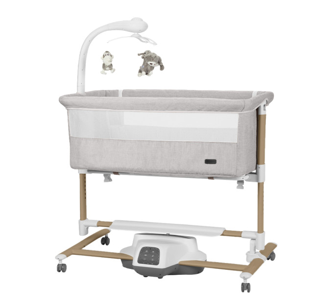 Дитяче ліжечко-гойдалка CARRELLO Bloom CRL-10304 Silk Beige /1/