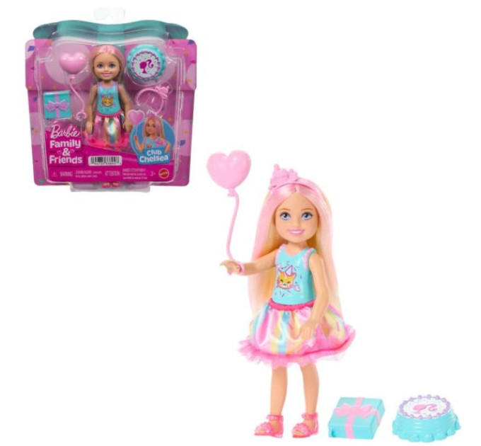 Набір Barbie з лялькою Челсі "Вечірка іменинниці"