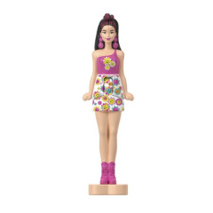 Мінілялечка-сюрприз Barbie "Color Reveal" серії "Mini BarbieLand" – райдужні та стильні