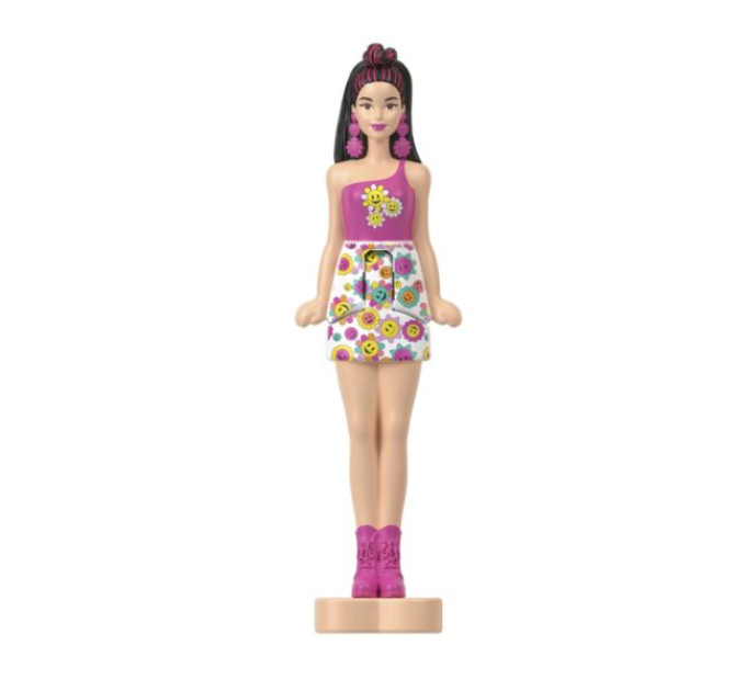 Мінілялечка-сюрприз Barbie "Color Reveal" серії "Mini BarbieLand" – райдужні та стильні