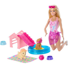 Набір "Басейн для цуценят" з лялькою Barbie Набір "Басейн для цуценят" з лялькою Barbie