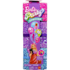 Лялька Barbie "Party Unboxed" серії "Бьюті-вечірка" у рожево-червоних тонах