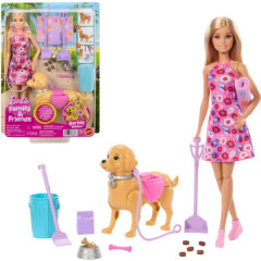 Набір Barbie "Прогулянка з песиком" Набір Barbie "Прогулянка з песиком"