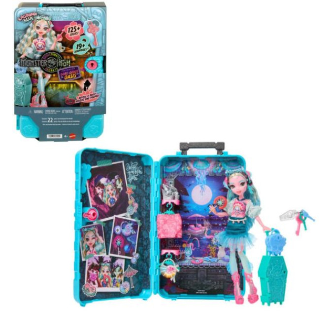 Набір-сюрприз "Жахо-секрети Лагуни" серії "Кошмарні канікули" Monster High
