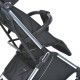 Коляска детская ME 1129 LINK Black Striped