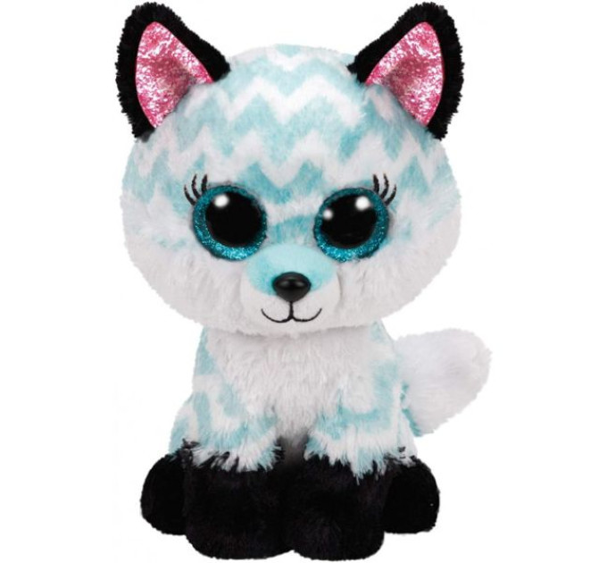 Дитяча іграшка м'яконабивна TY Beanie Boo's 36368 Синя лисиця "ATLAS" 15см, 36368