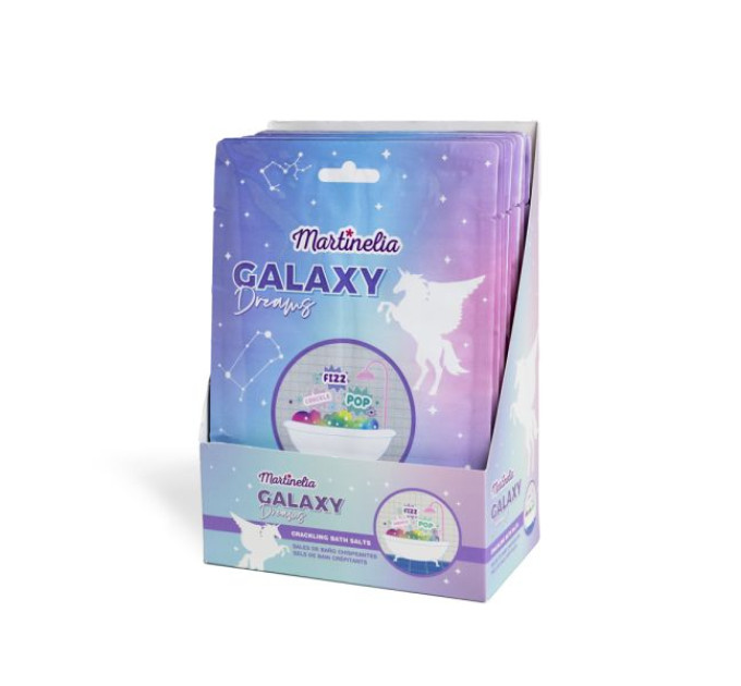 MARTINELIA Сіль для ванни тріскотлива "GALAXY DREAMS", 30 гр., арт. 90041
