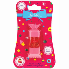 Сяючий блиск для губ Sweet Candy, кораловий, з ягідним ароматом