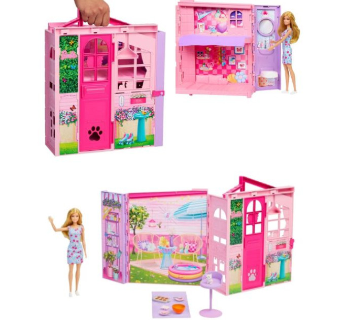 Портативний будиночок Barbie “Вихідні за містом”