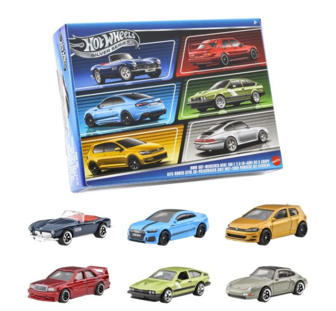 Тематичний набір машинок "Дорогами Європи" Hot Wheels