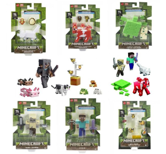 Фігурка персонажа з аксесуаром Minecraft