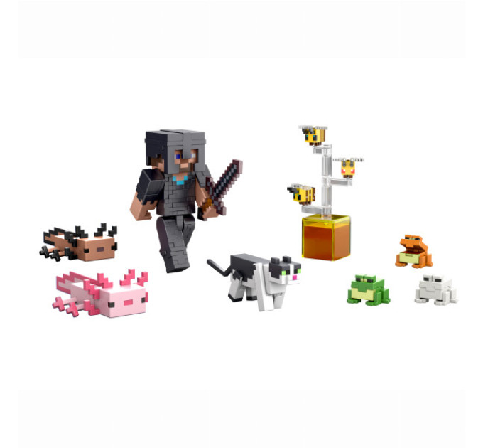 Фігурка персонажа з аксесуаром Minecraft
