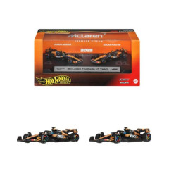 Набір з 2-х колекційних болідів McLaren Lando Norris та Oscar Piastri "Formula 1" Hot Wheels
