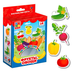 Гра настільна Vladi Toys "Мій маленький світ "Фрукти,Овочі" VT3106-11