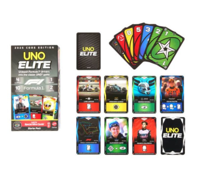 Настільна гра UNO Elite "F1"